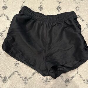 NEW without Tags. SHEIN Black Women's Swim Coverup Shorts. Size Large